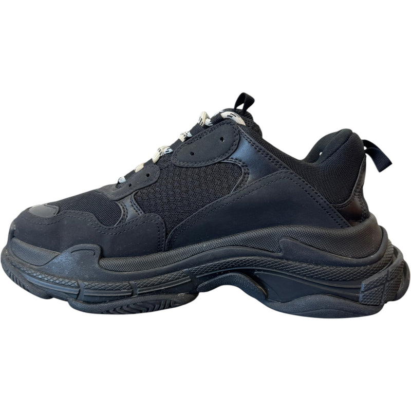 Men's Triple S Low Trainers Black Size UK 9 / EU 43
