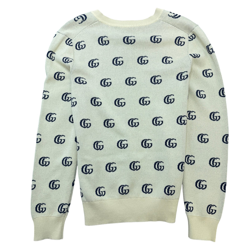 Men's Gg Supreme Jumper Beige Size S