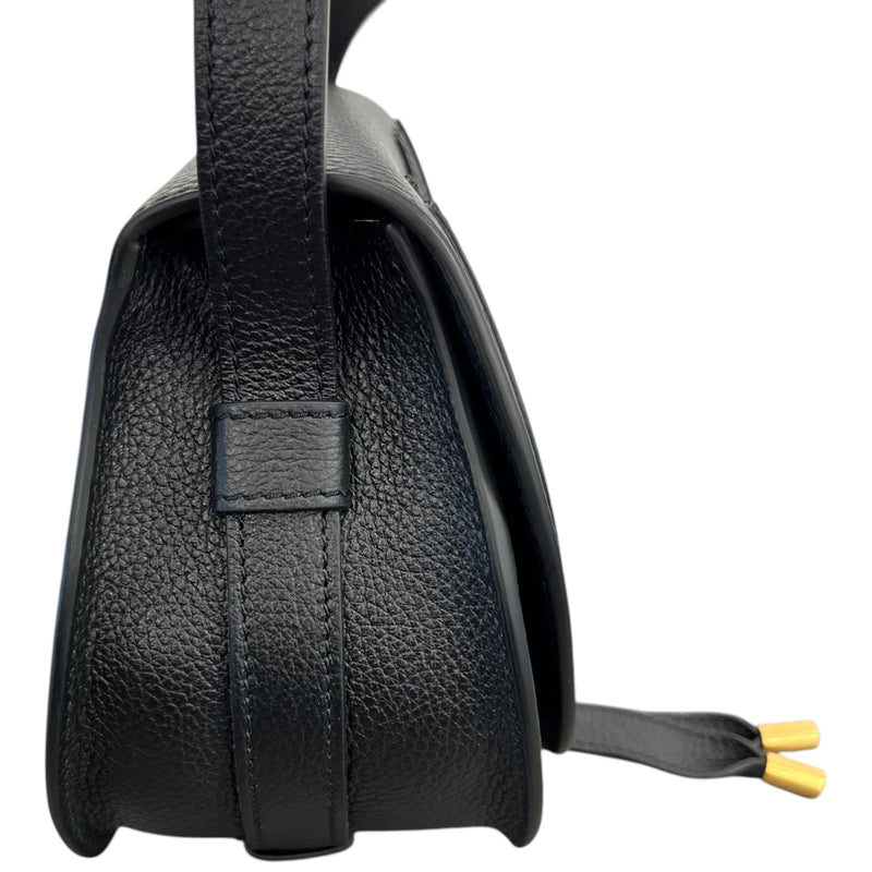 Women's Small Marcie Saddle Handbag Black