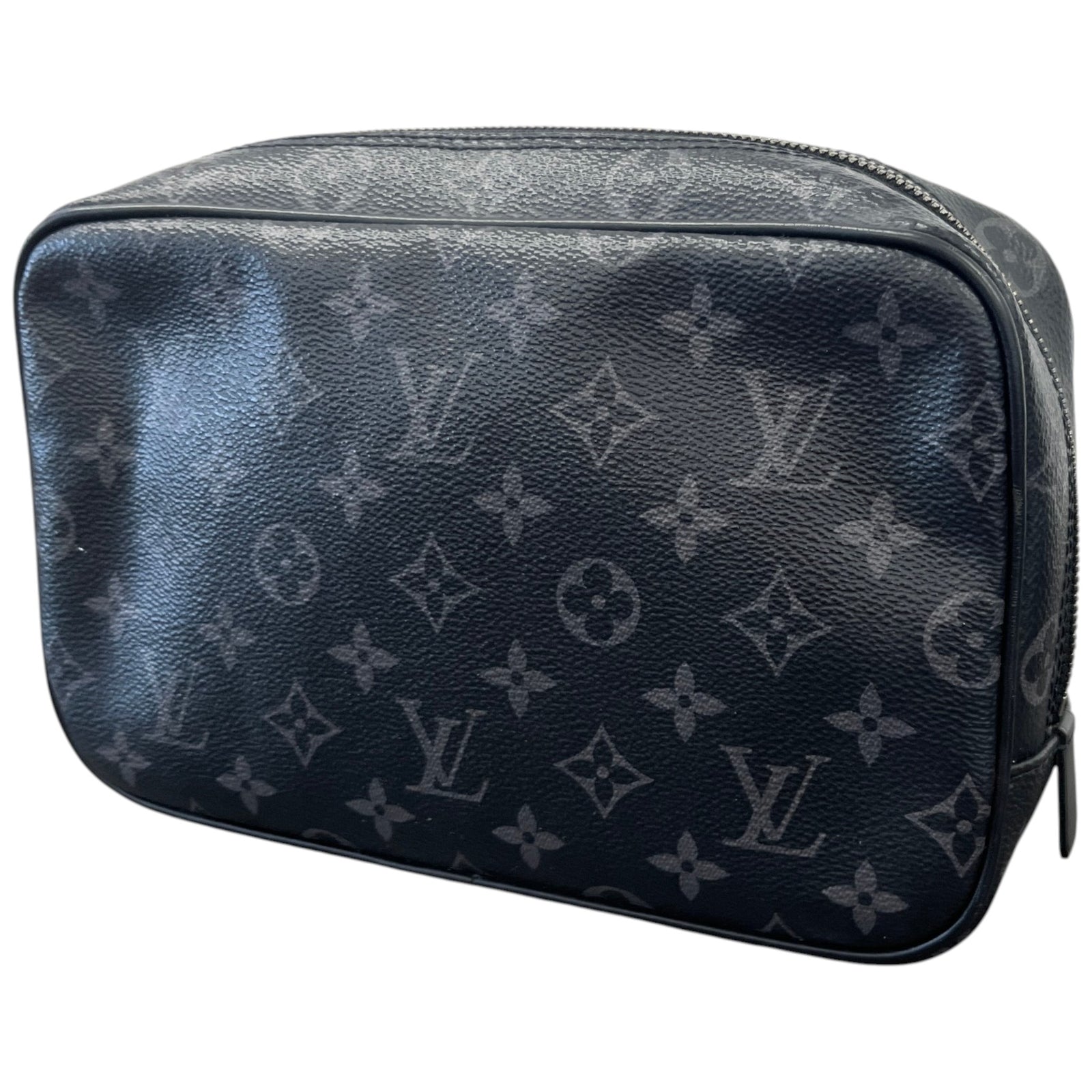 Men's Monogram Eclipse Toiletry Bag Black - Photo 4