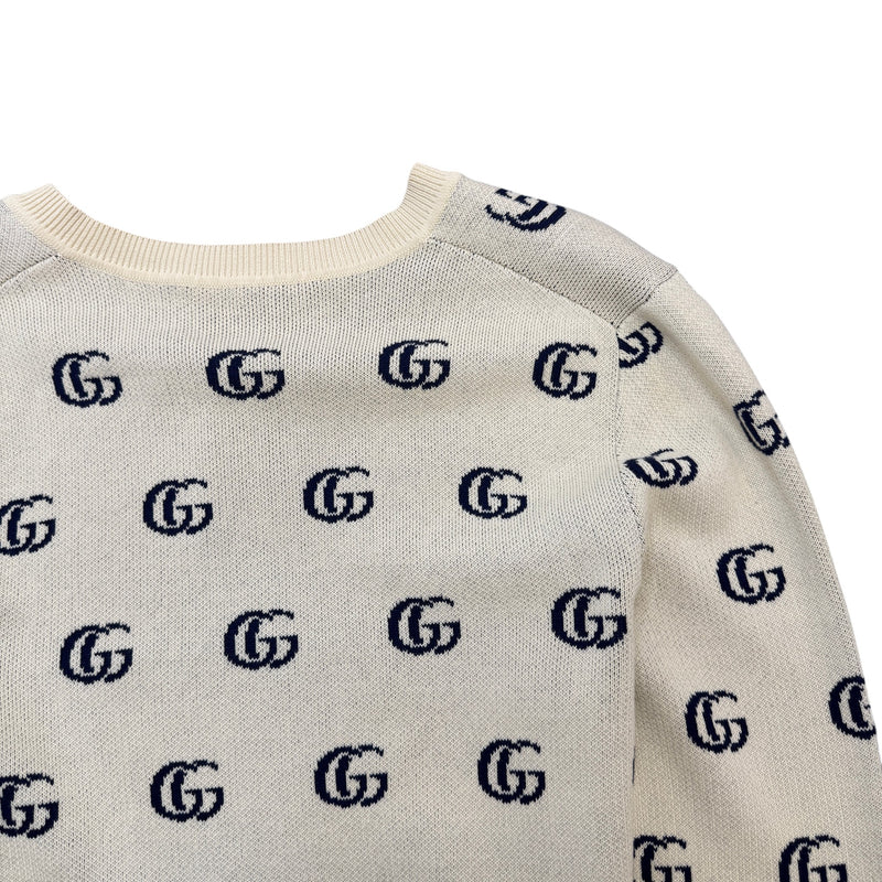 Men's Gg Supreme Jumper Beige Size S