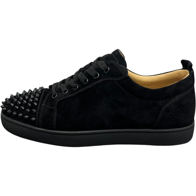 Men's Louis Junior Spikes Flat Low Trainers Black Size UK 7 / EU 41