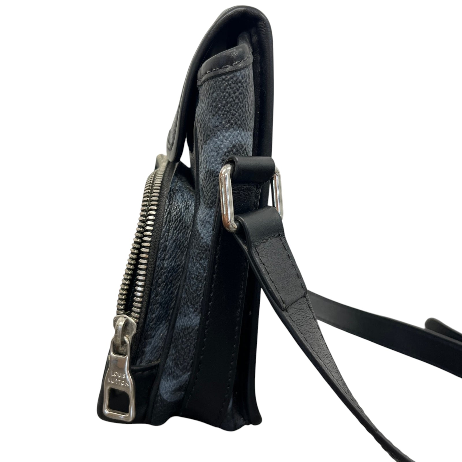 Louis Vuitton Men's Monogram Pastel Nano Amazon Messenger Bag Black - Photo 7