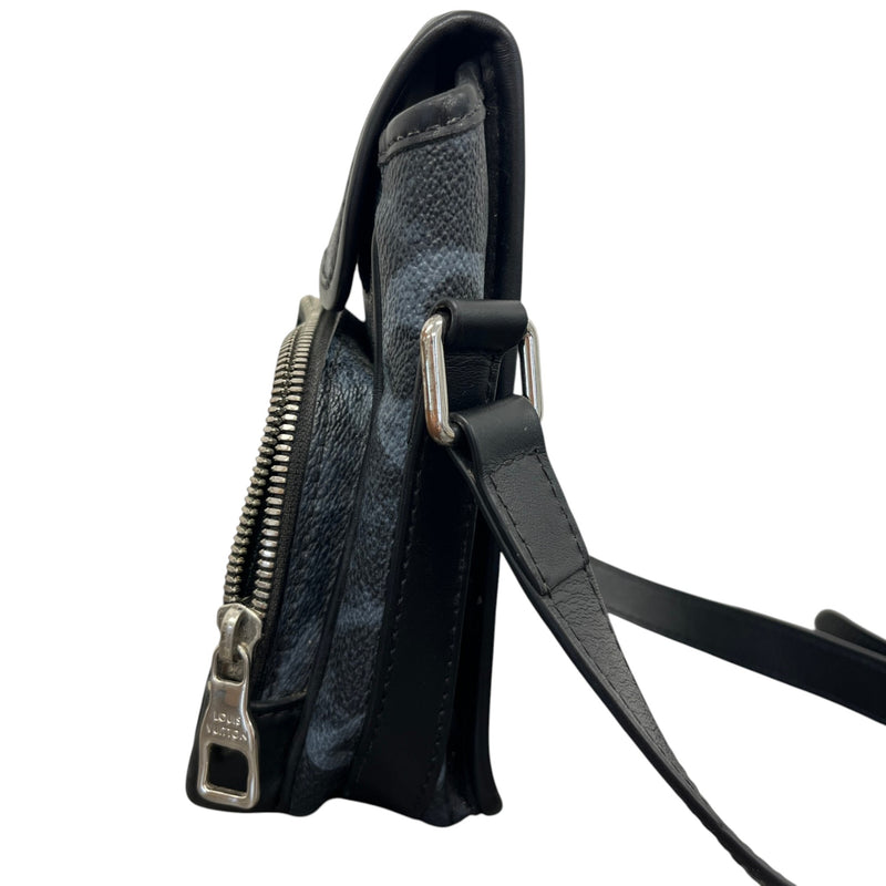 Louis Vuitton Men's Monogram Pastel Nano Amazon Messenger Bag Black