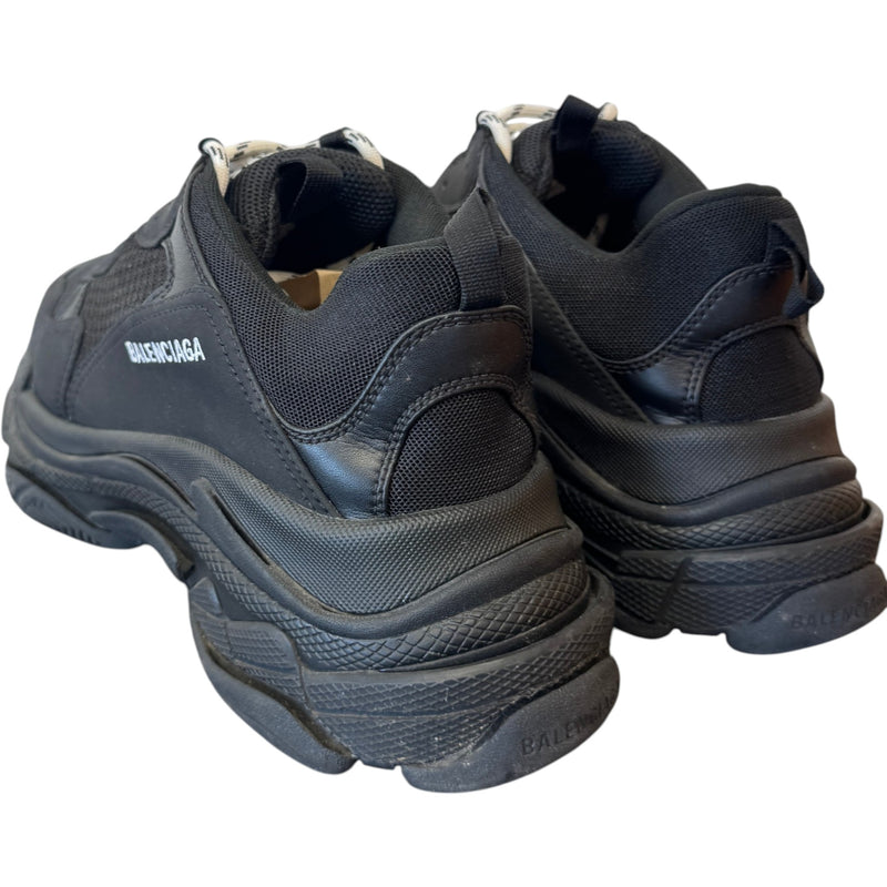 Men's Triple S Low Trainers Black Size UK 9 / EU 43