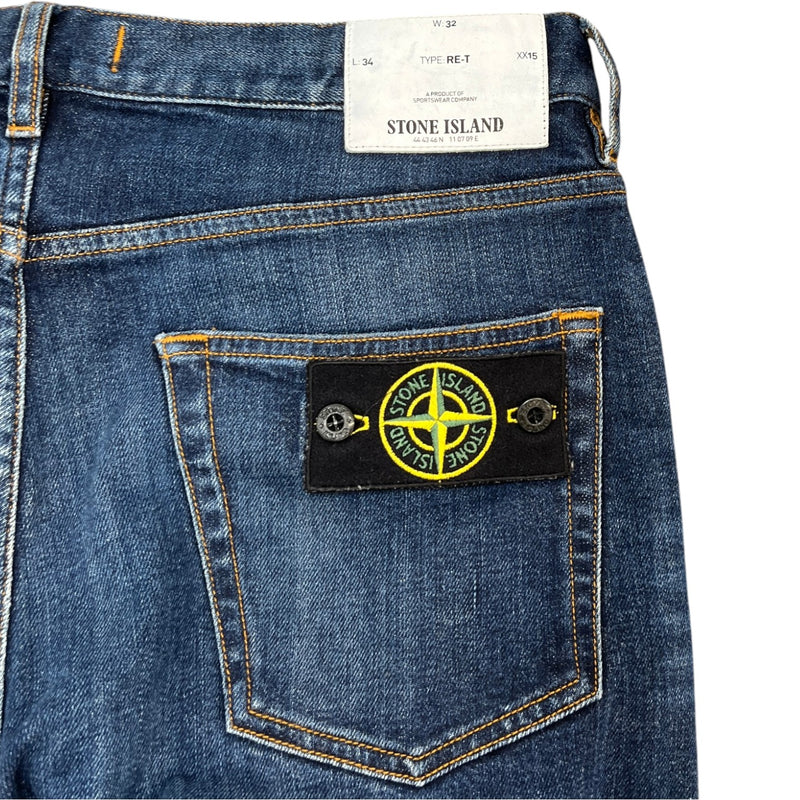 Men's Re-T Jeans Blue Size Waist 32"
