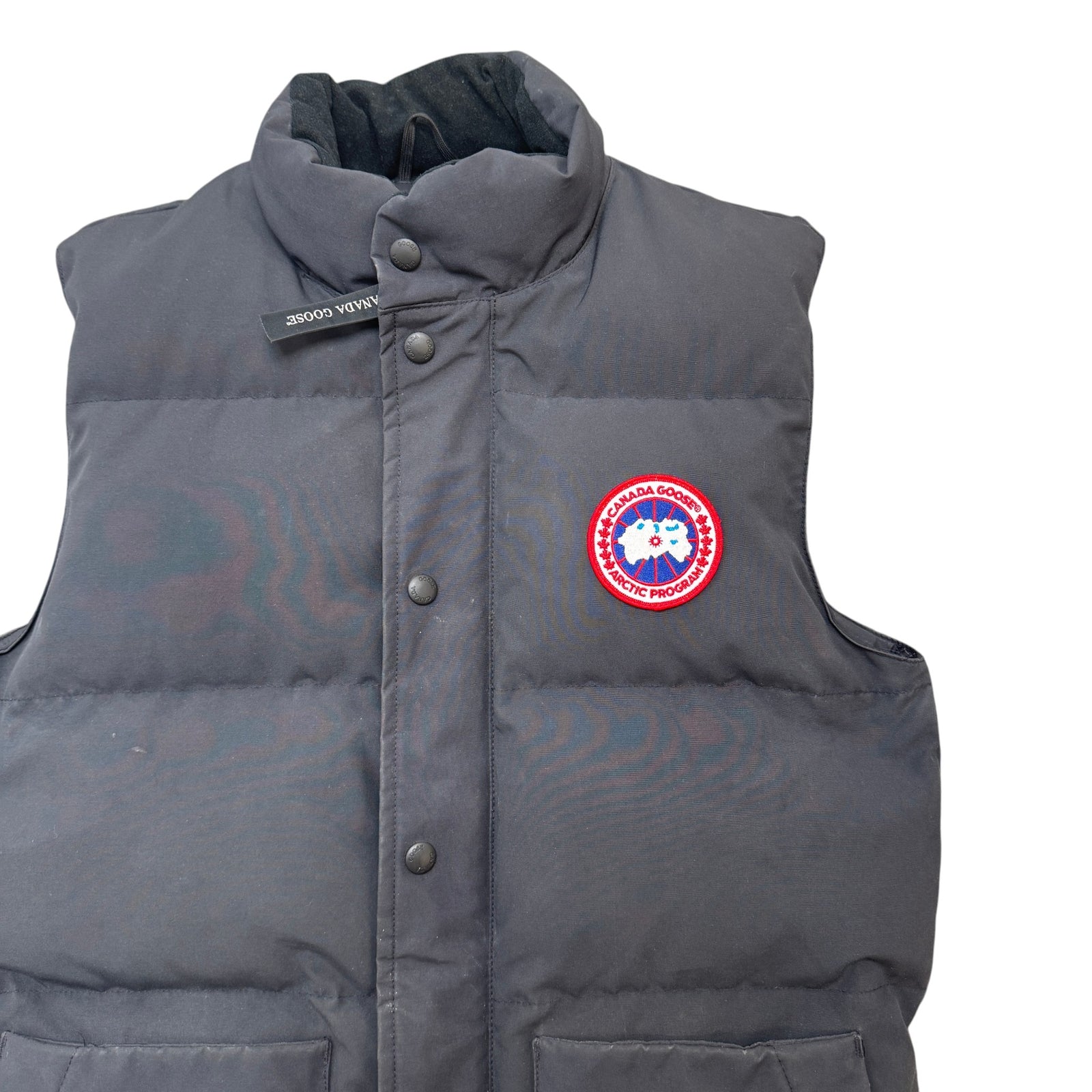 Men's Freestyle Crew Gilet Navy Size XS - Photo 3