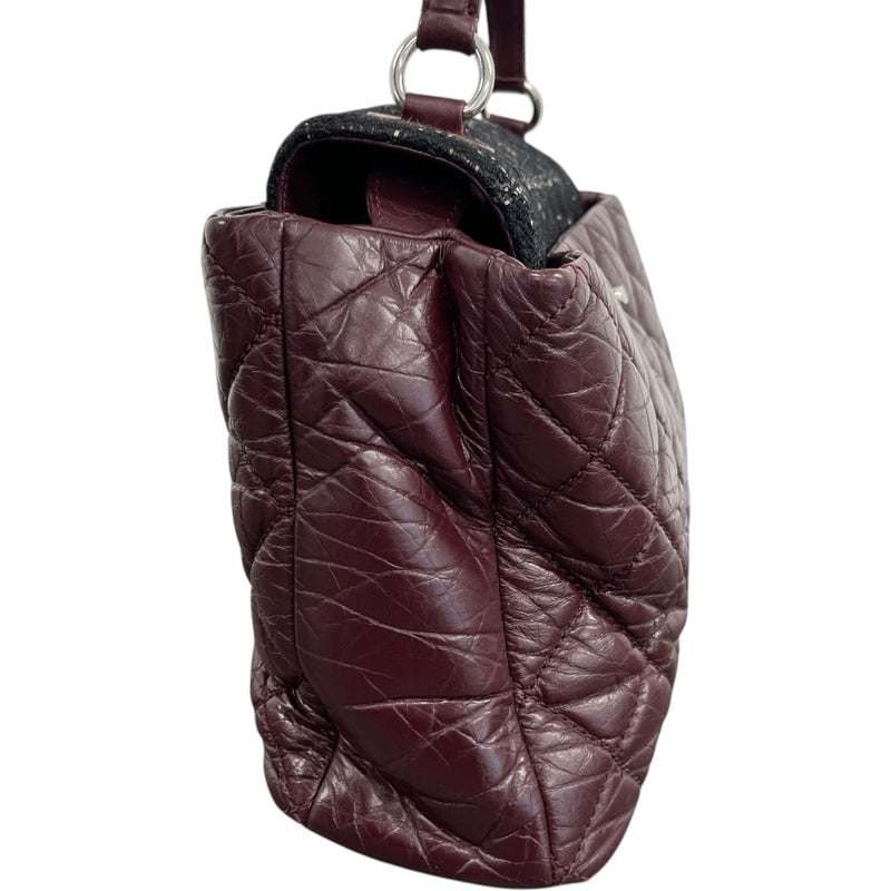 Women's Portobello Top Handle Handbag Burgundy