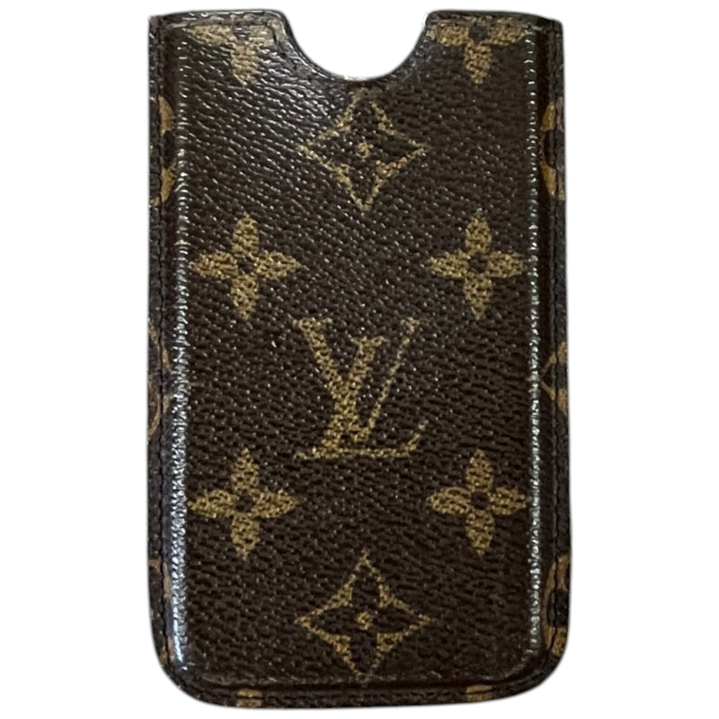 Men's Monogram Card Holder Brown