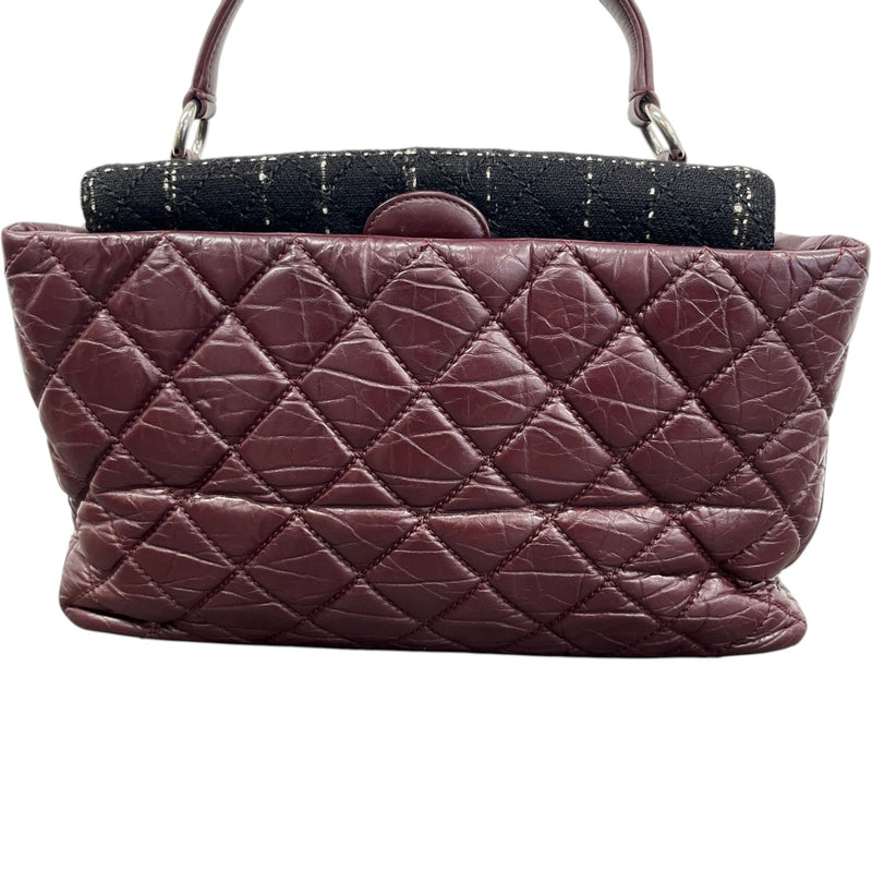 Women's Portobello Top Handle Handbag Burgundy