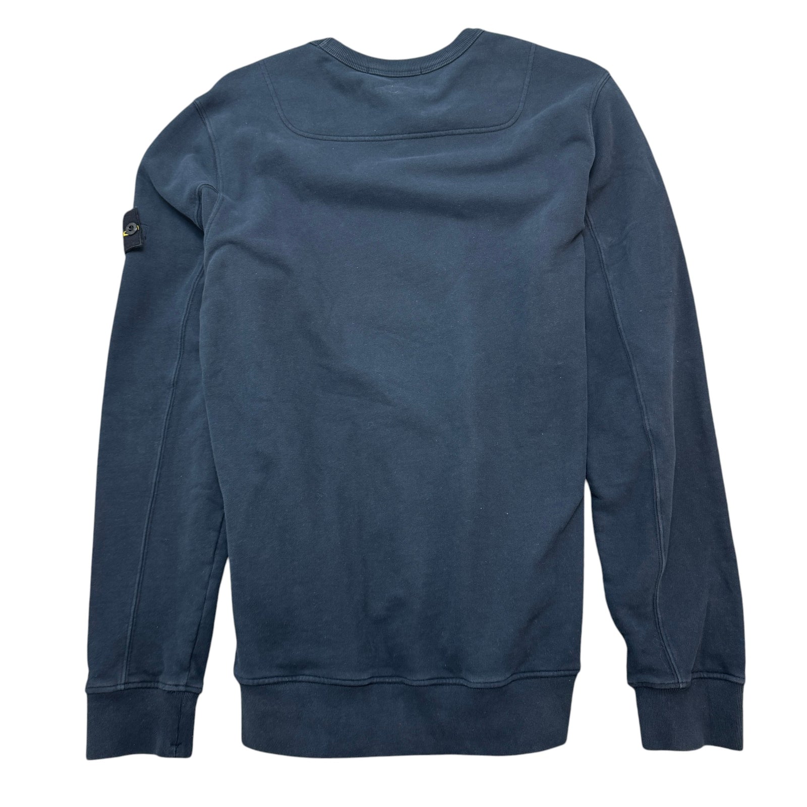 Men's Applique Logo Jumper Navy Size M - Photo 2