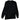 Men's Printed Logo Long Sleeve T-Shirt Black Size M