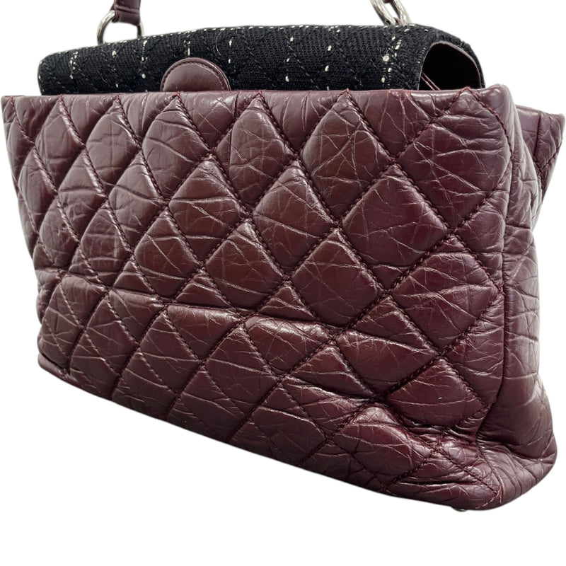 Women's Portobello Top Handle Handbag Burgundy