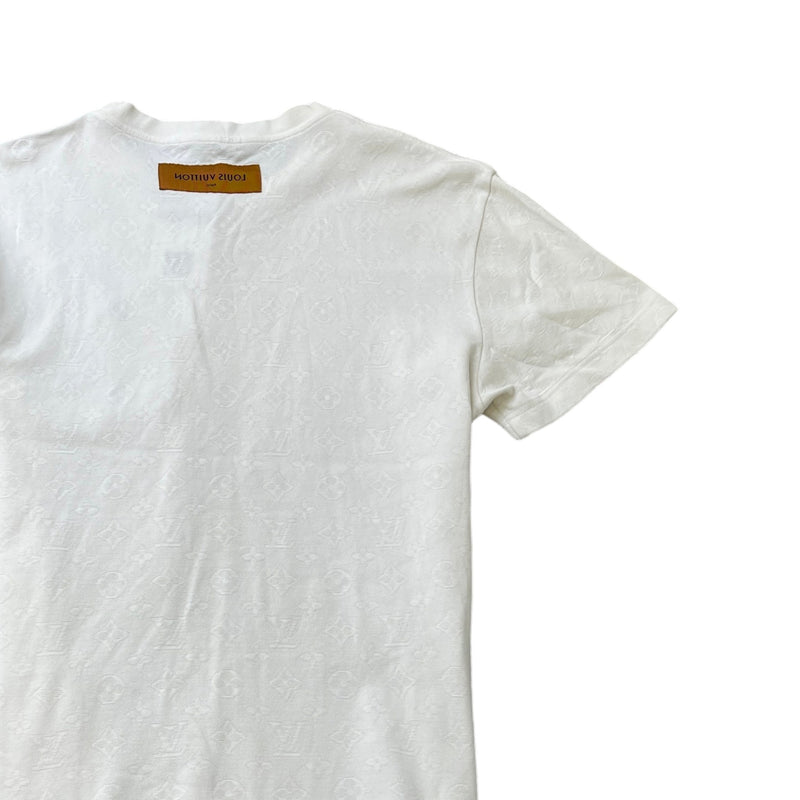 Men's Monogram Ocean Beads and Animals T-Shirt White Size S