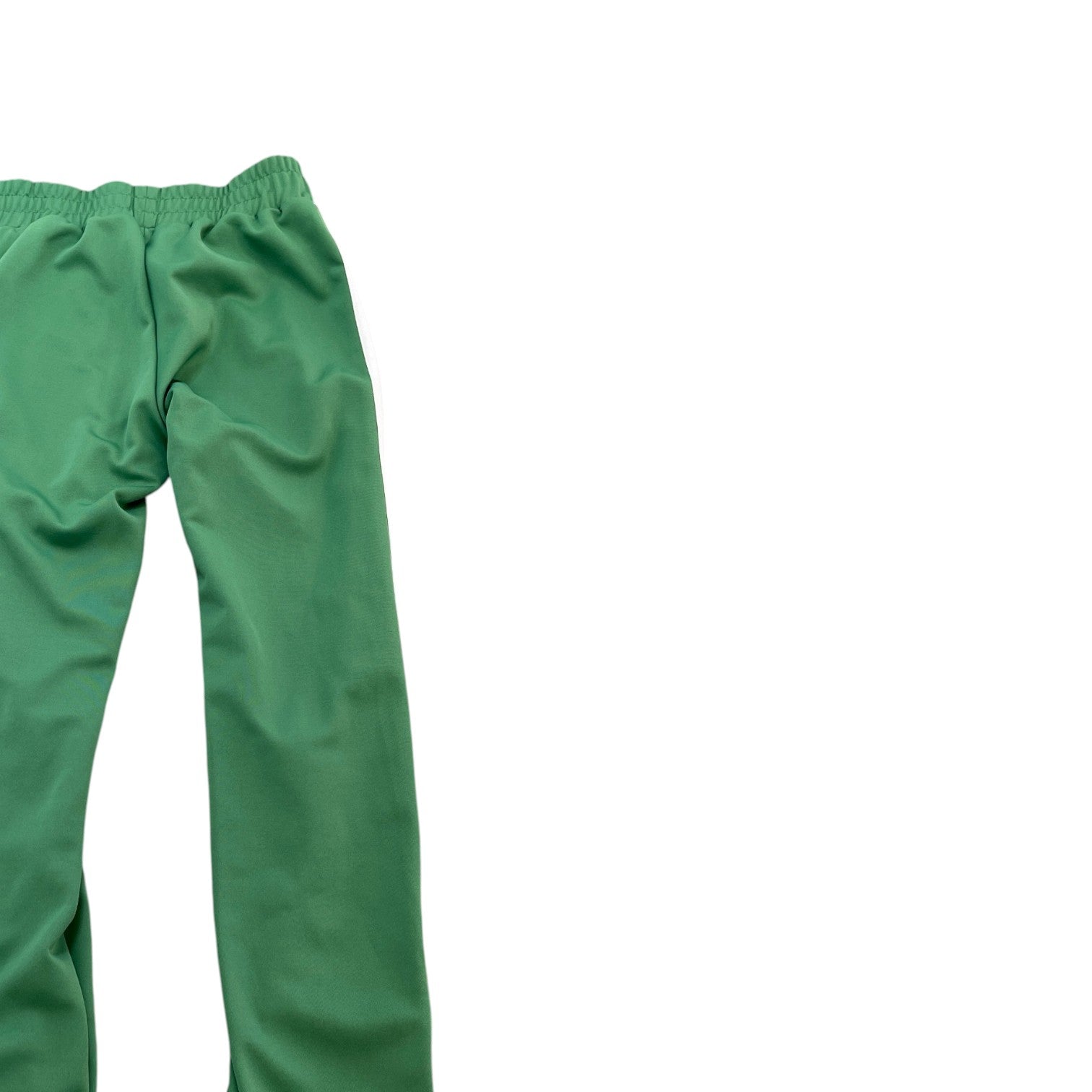 Men's Logo Print Track Joggers Green Size M - Photo 4