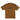 Men's Logo T-Shirt Brown Size S