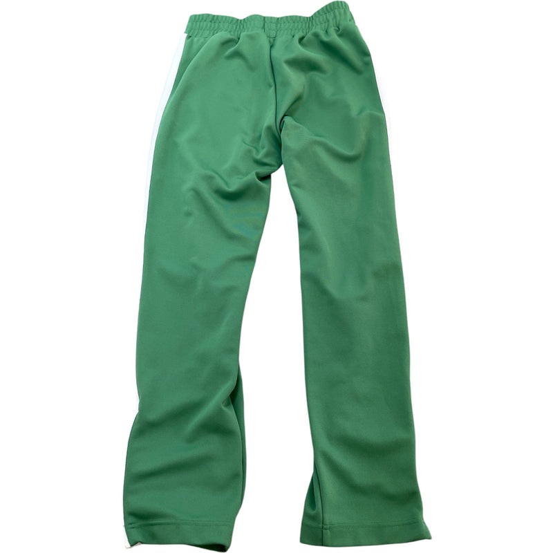 Men's Logo Print Track Joggers Green Size M