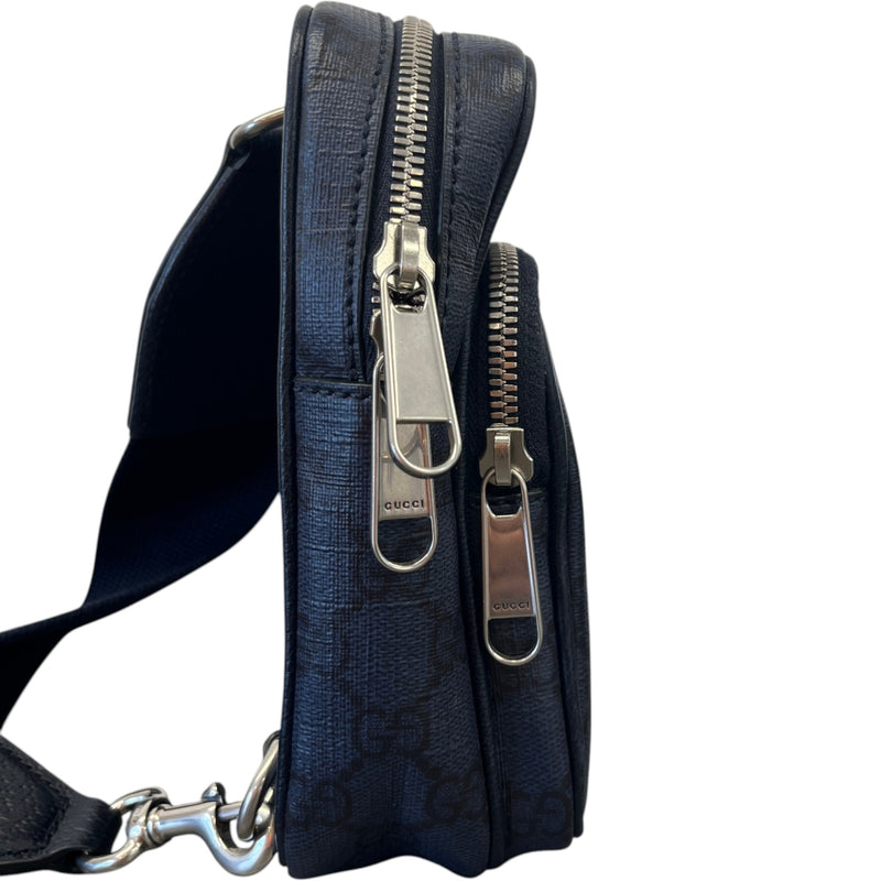 Men's Gg Supreme Mini Ophidia Messenger Bag Blue