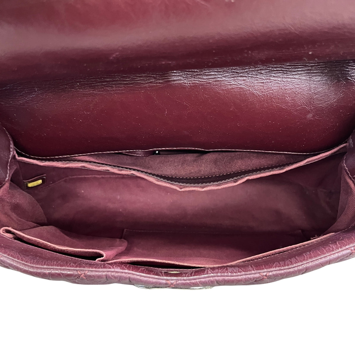 Women's Portobello Top Handle Handbag Burgundy - Photo 11