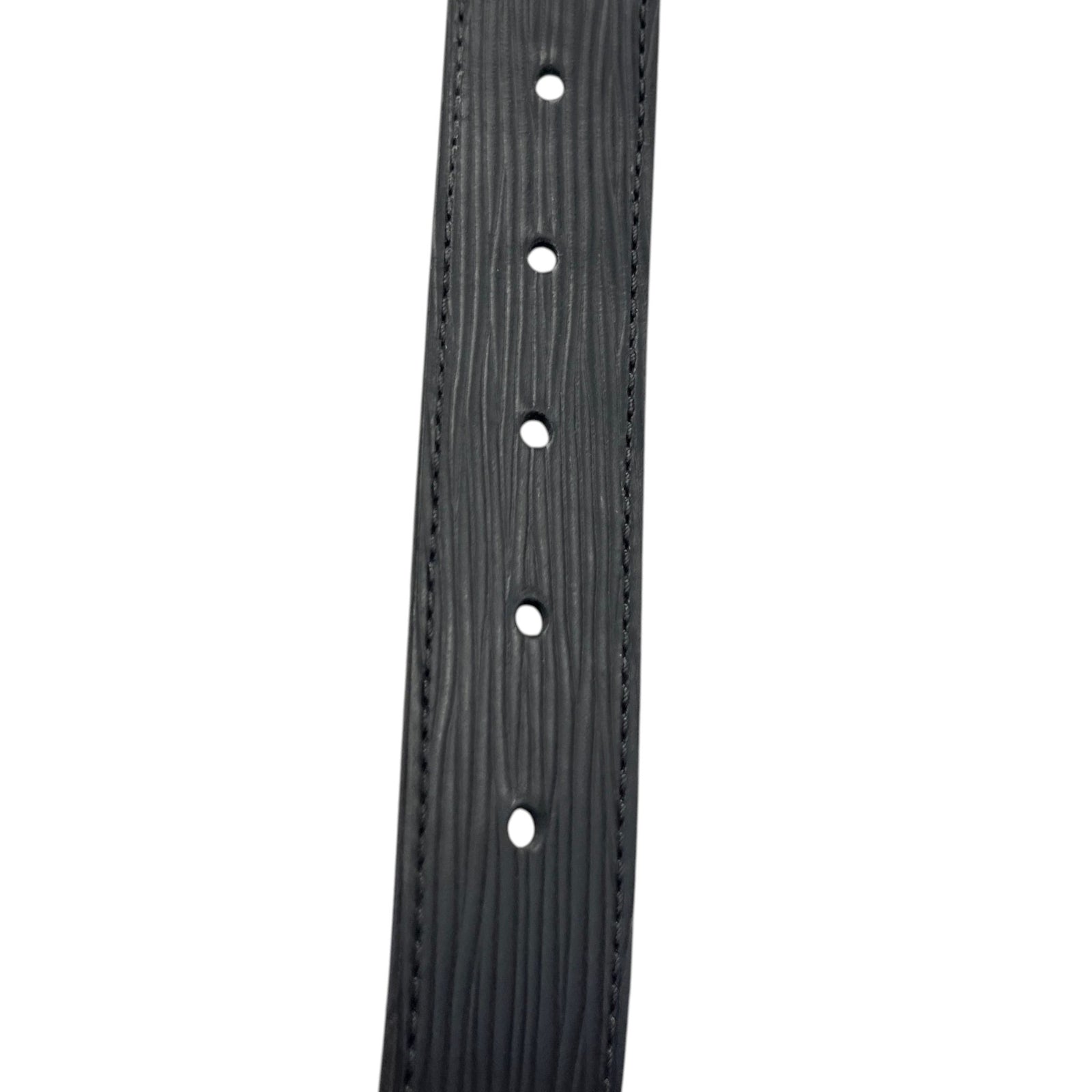 Louis Vuitton Men's Epi LV Buckle Belt Black Size 40" - Photo 6