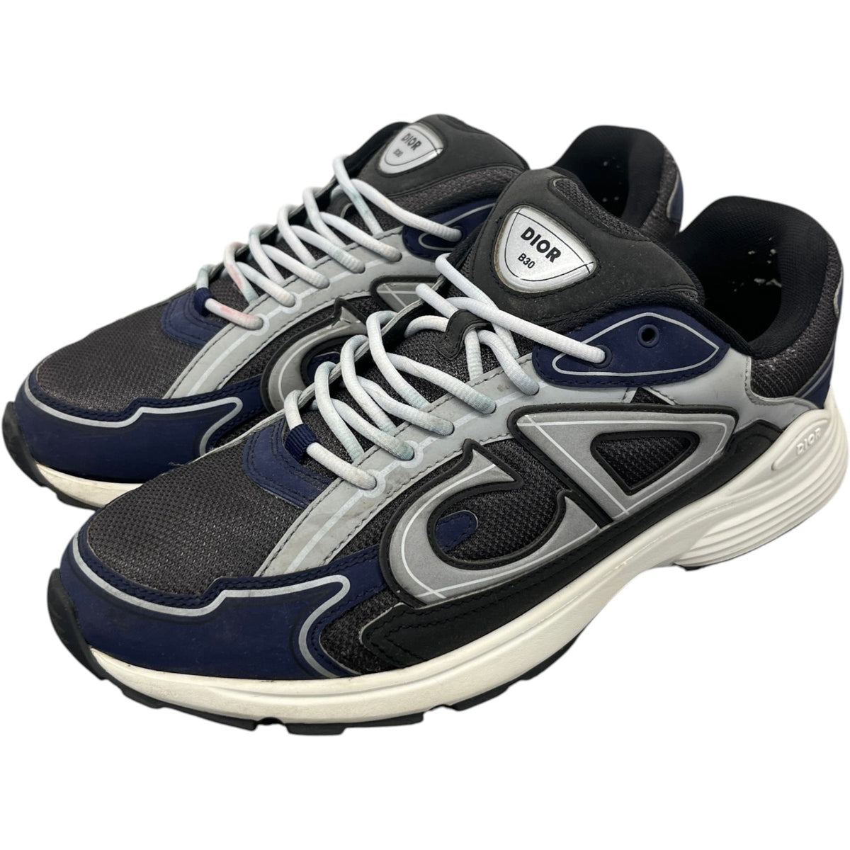 Men's B30 Low Trainers Grey Size UK 10 / EU 44 - Photo 8