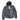 Men's Crofton Hoodie Down Jacket Black Size L