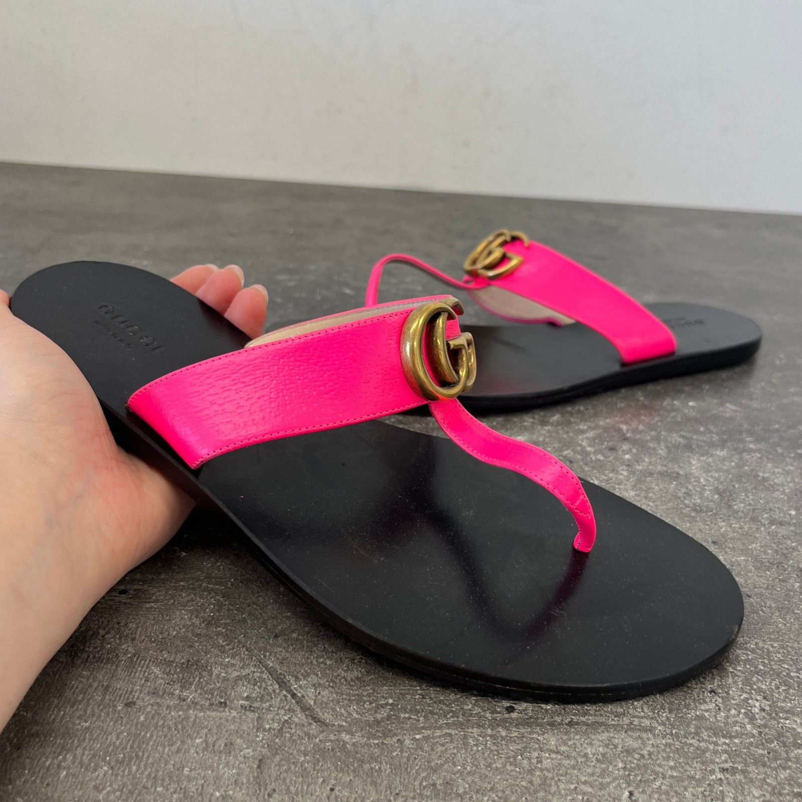 Women's Marmont Thong Sandals Black Size EU 39 / UK 6 - Photo 11