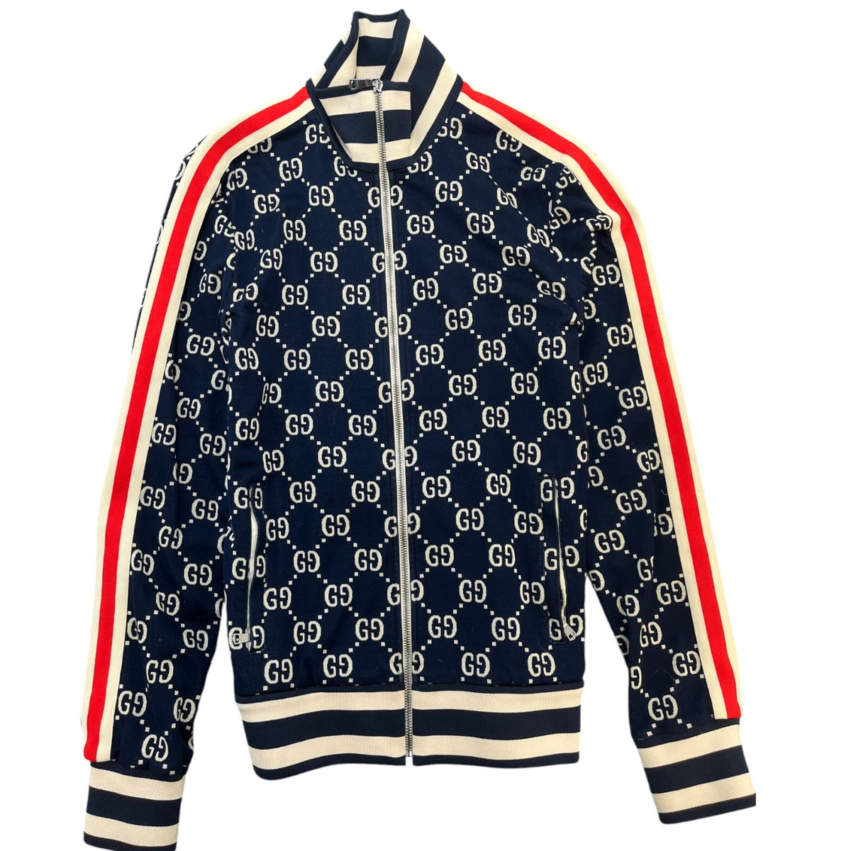 Men's GG monogram Jacket Navy Size L - Photo 1