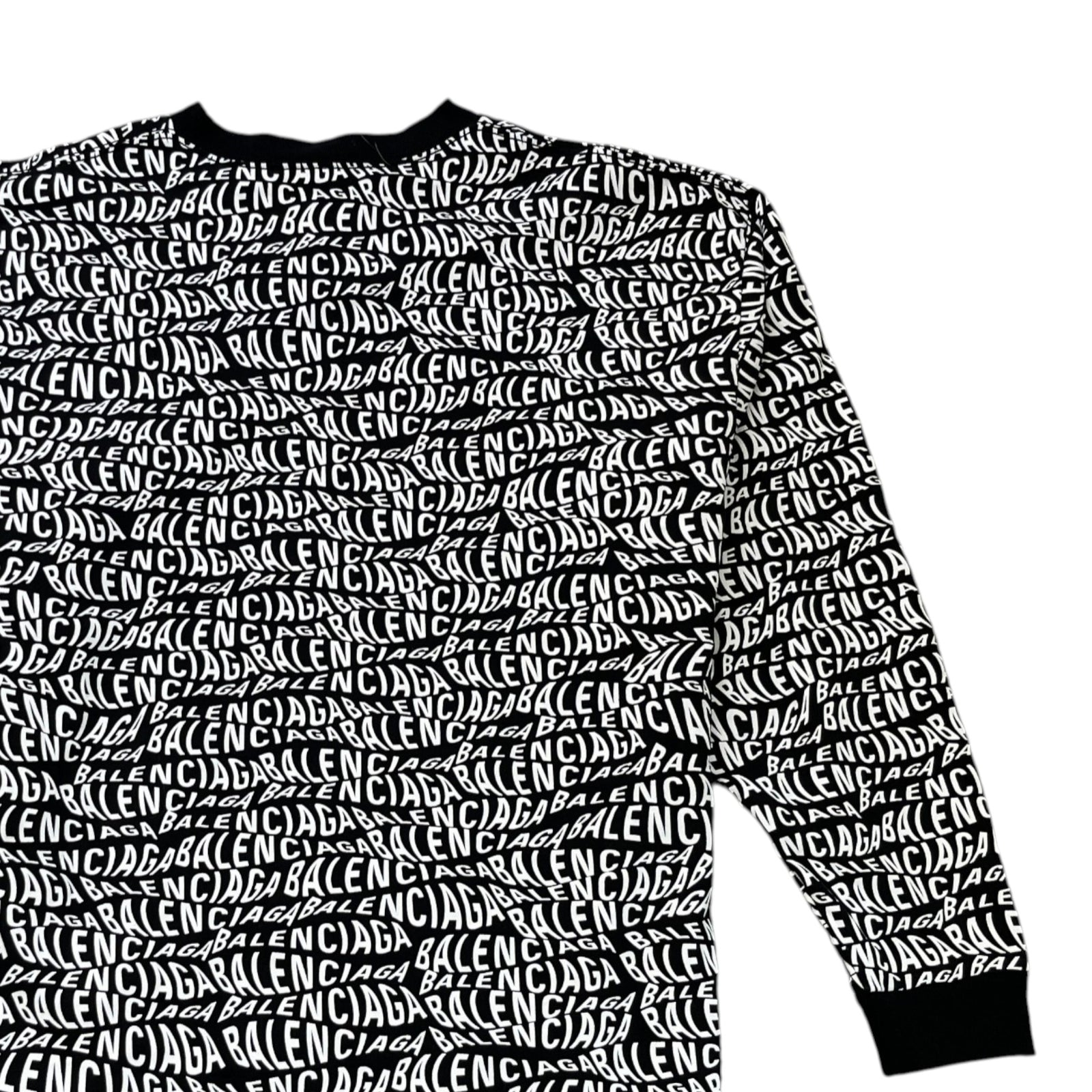 Men's Logo Print Oversized T-Shirt Black Size M - Photo 4
