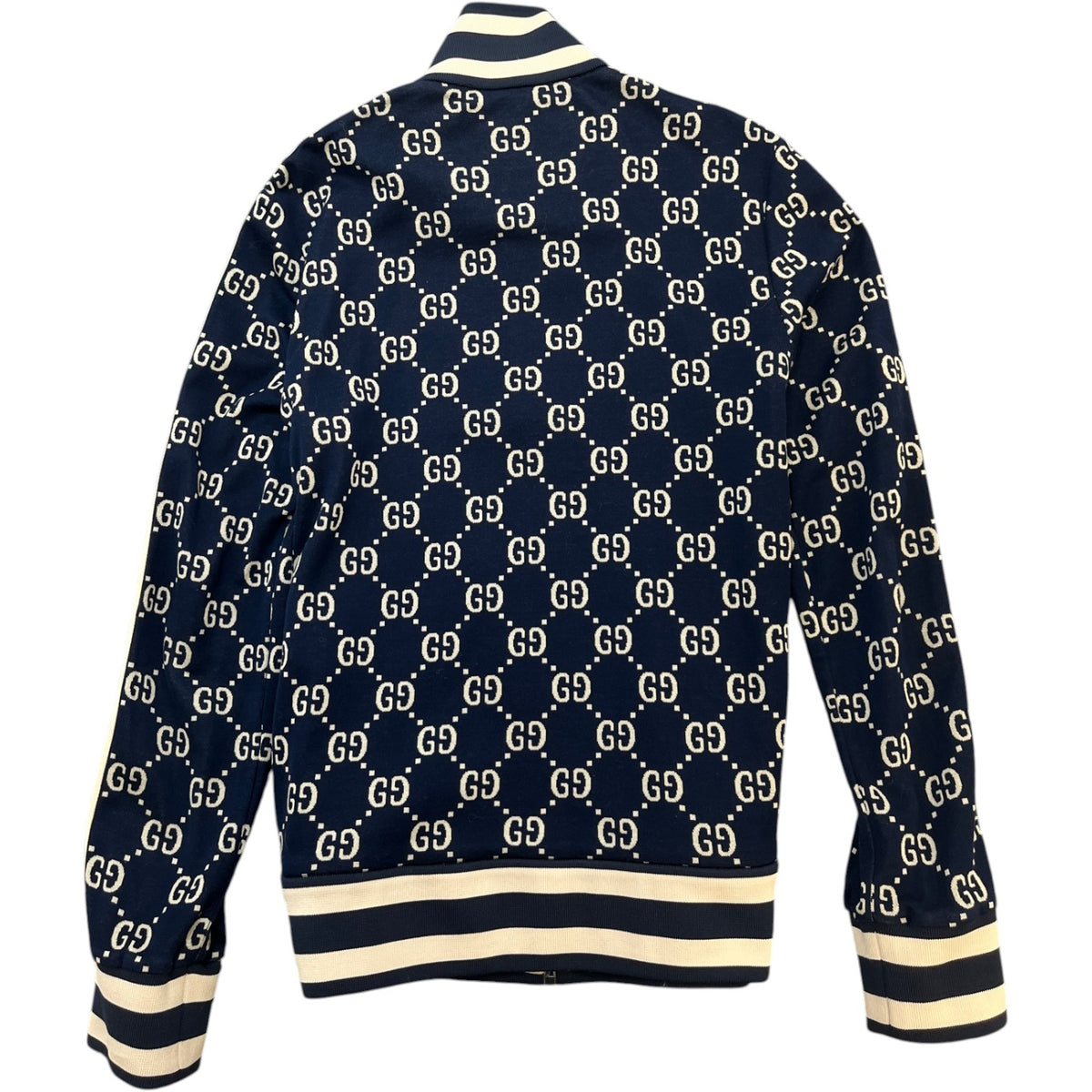 Men's GG monogram Jacket Navy Size L - Photo 2