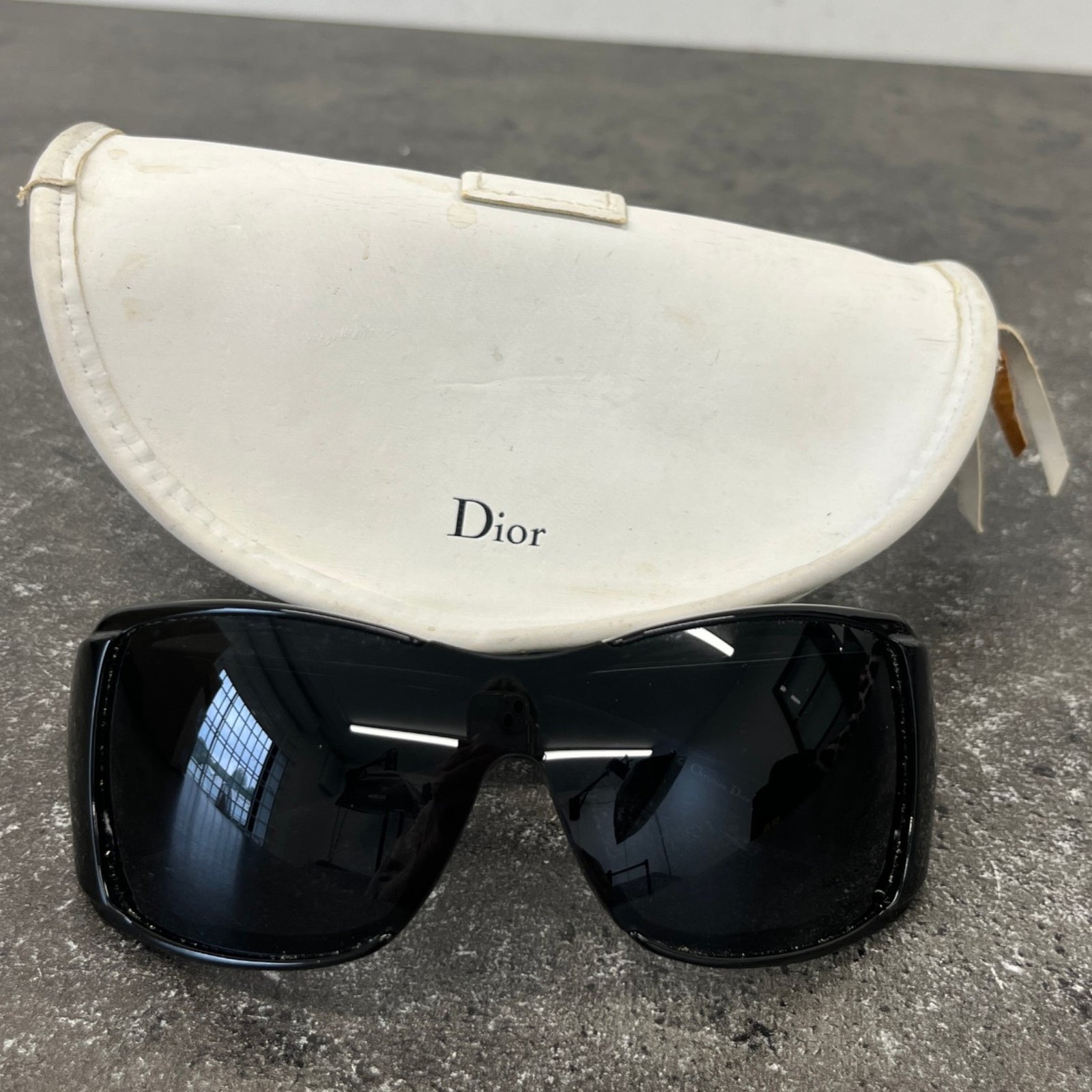 Women's Diorstripes Sunglasses Black - Photo 10