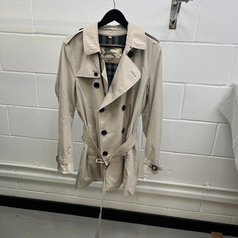 Men's Heritage Kensington Trench Jacket Beige Size S