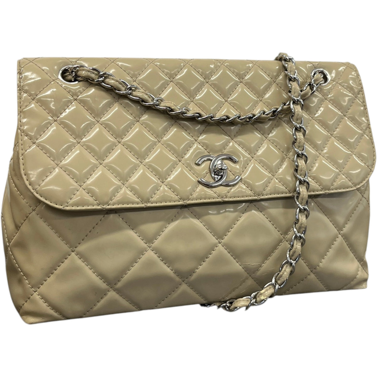 Women's In The Business Flap Handbag Beige - Photo 4