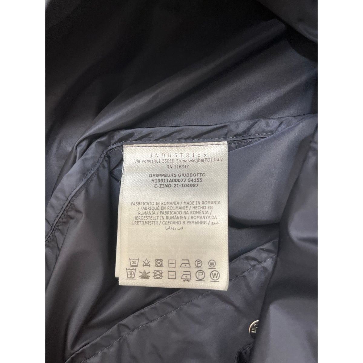 Men's Grimpeurs Windbreaker Navy Size 6 / 3XL - Photo 6