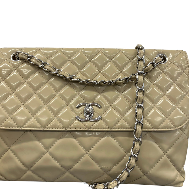 Women's In The Business Flap Handbag Beige