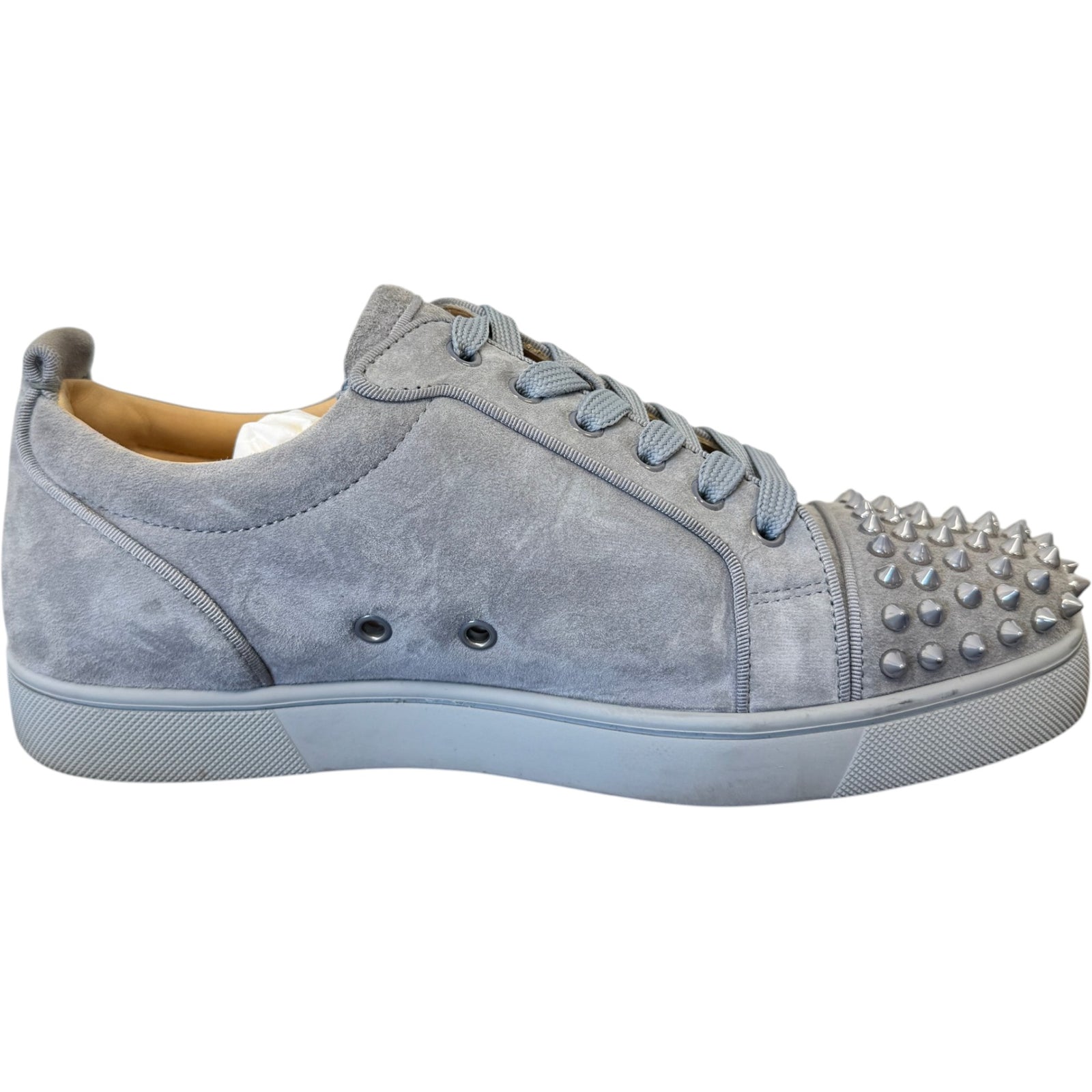 Men's Louis Junior Spikes Low Trainers Grey Size UK 8 / EU 42 - Photo 5