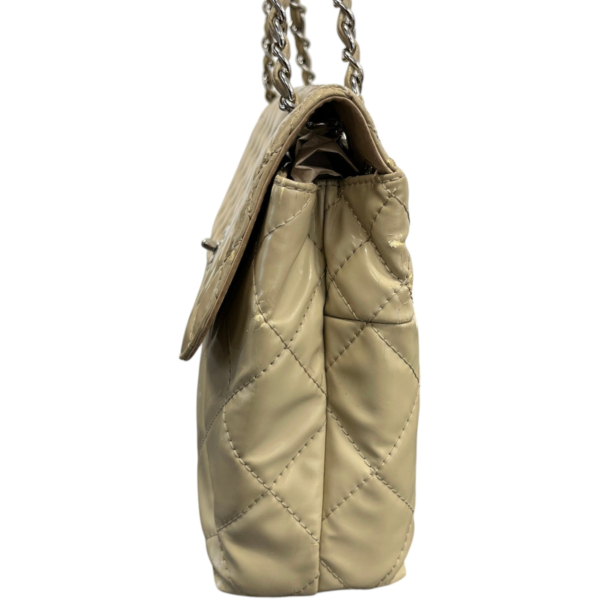 Women's In The Business Flap Handbag Beige - Photo 7