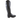 Women's Gg Leather Monogram Boots Black Size EU 36.5 / UK 3.5