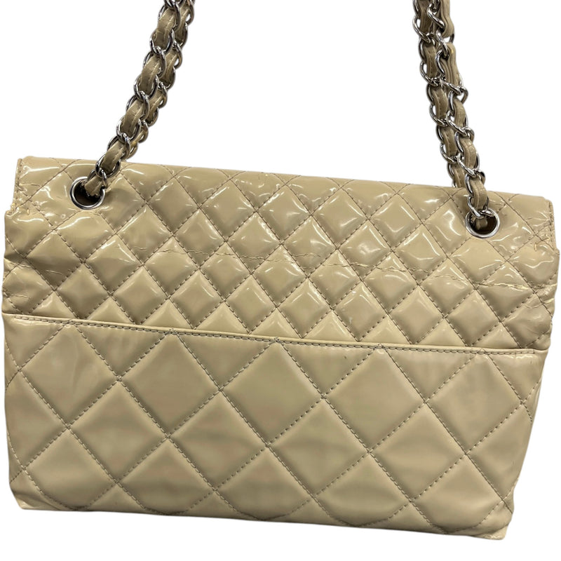 Women's In The Business Flap Handbag Beige