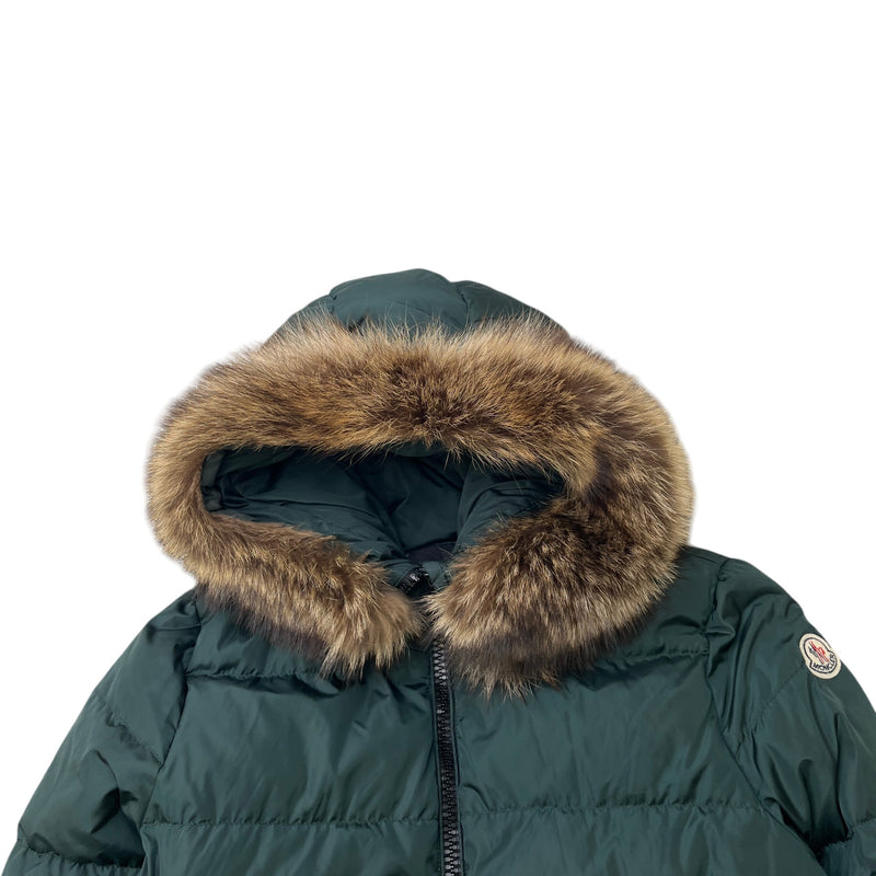 Women's Anglas Down Jacket Green Size 4 / UK 16