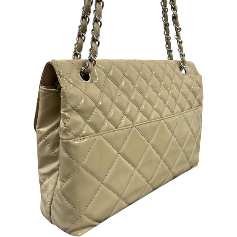 Women's In The Business Flap Handbag Beige