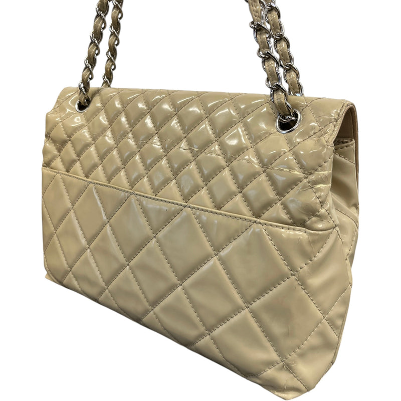 Women's In The Business Flap Handbag Beige