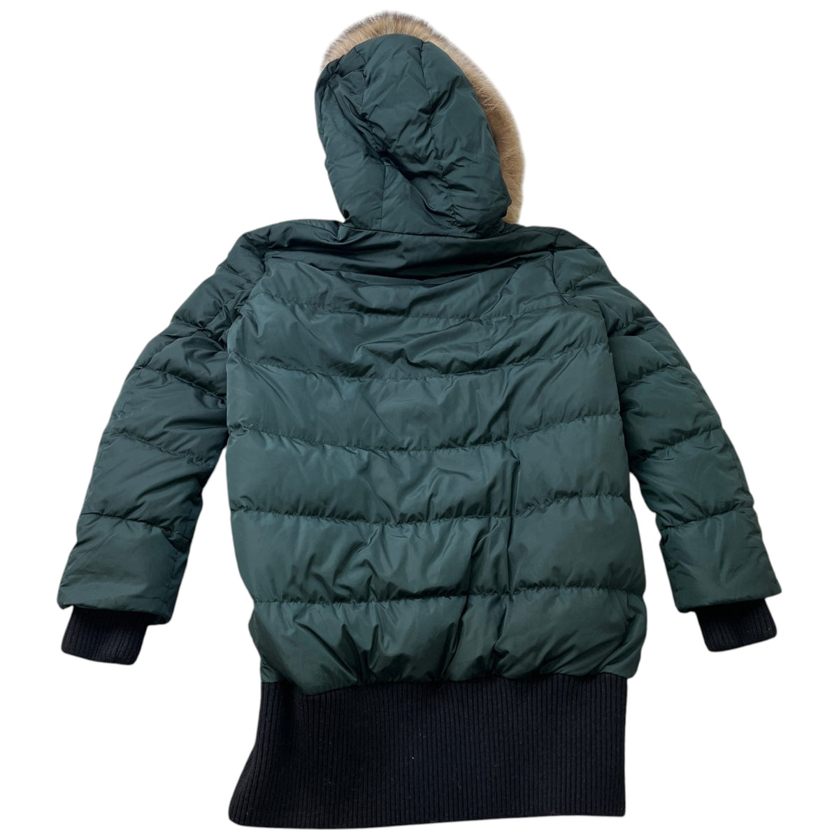 Women's Anglas Down Jacket Green Size 4 / UK 16 - Photo 2