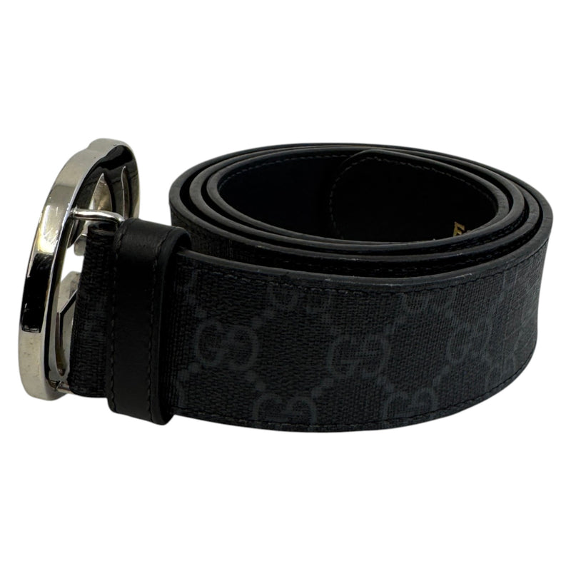 Men's GG Supreme Belt Black Size 38"