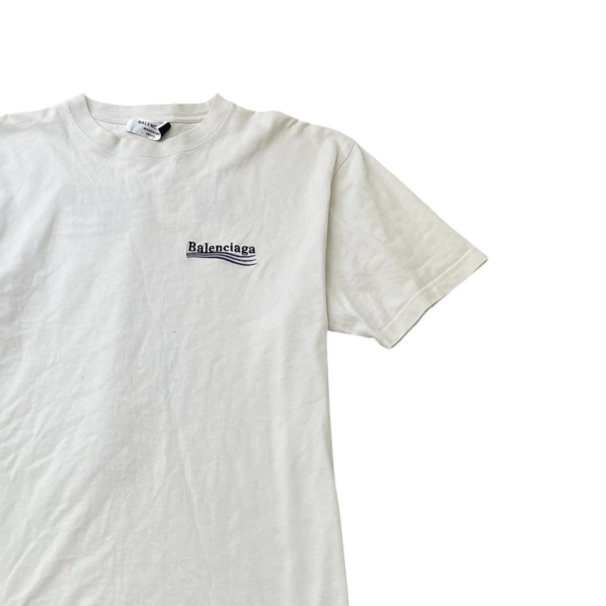 Men's Political Logo T-Shirt White Size XS - Photo 3