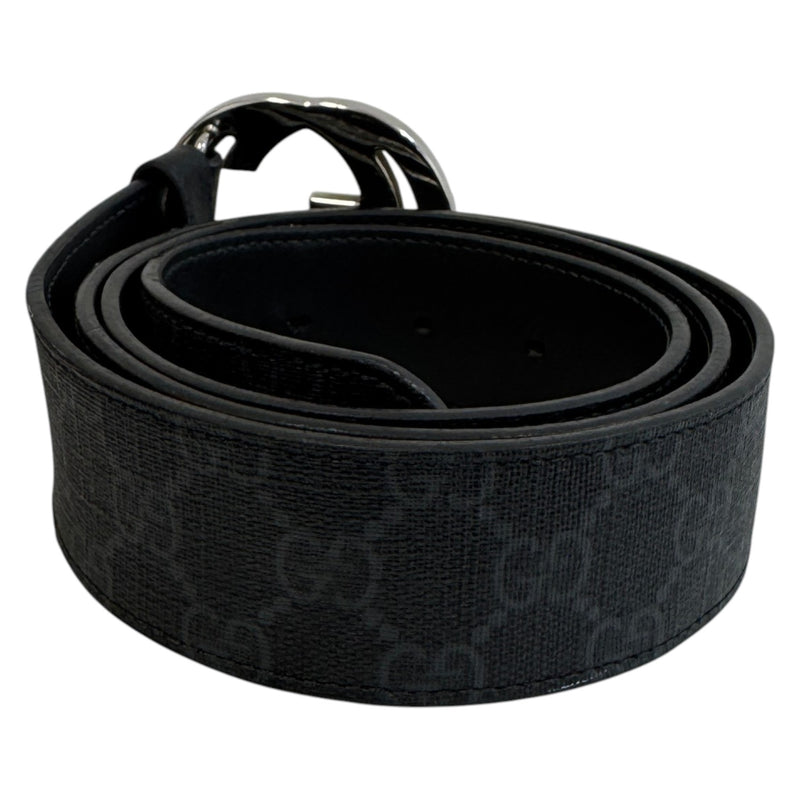 Men's GG Supreme Belt Black Size 38"