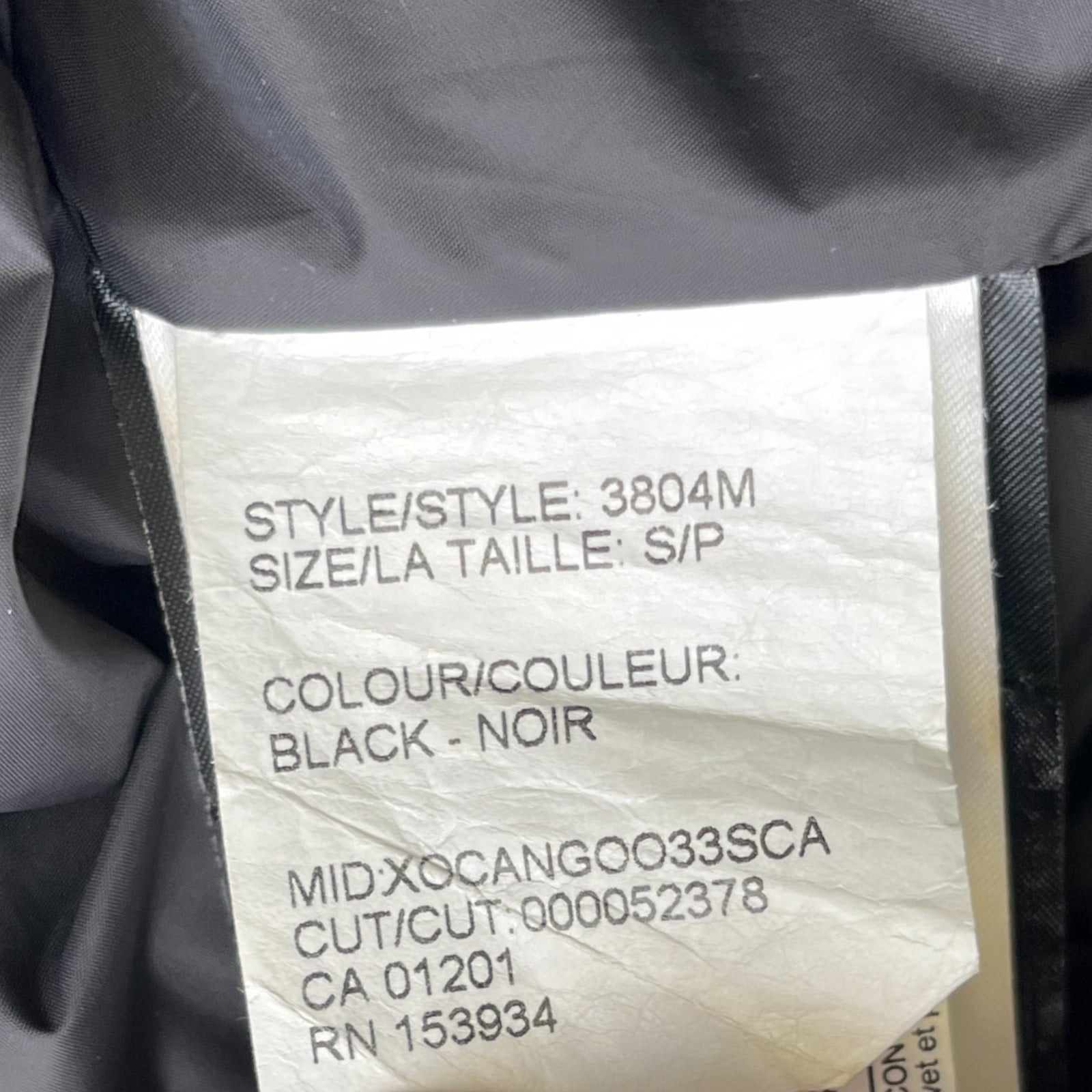 Men's Macmillan Down Jacket Black Size S - Photo 6