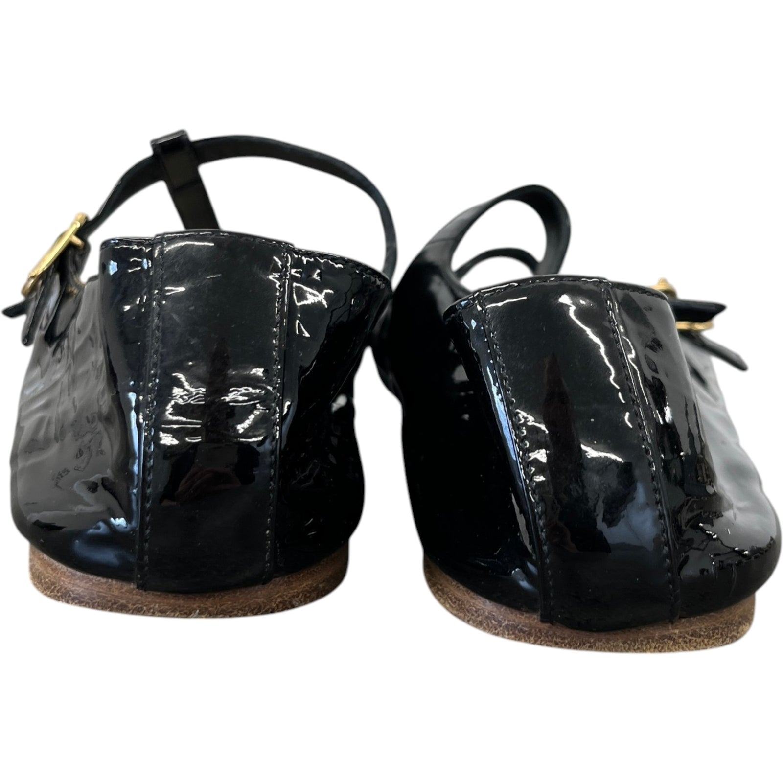 Women's Double Strap Mary Jane Mules Black Size EU 38 / UK 5 - Photo 7