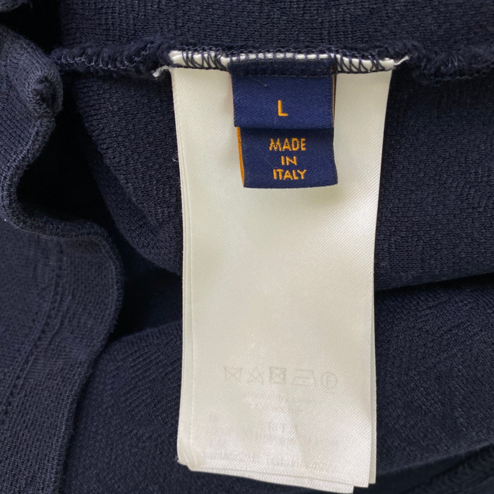 Men's Monogram 3D Pocket T-Shirt Navy Size L - Photo 6