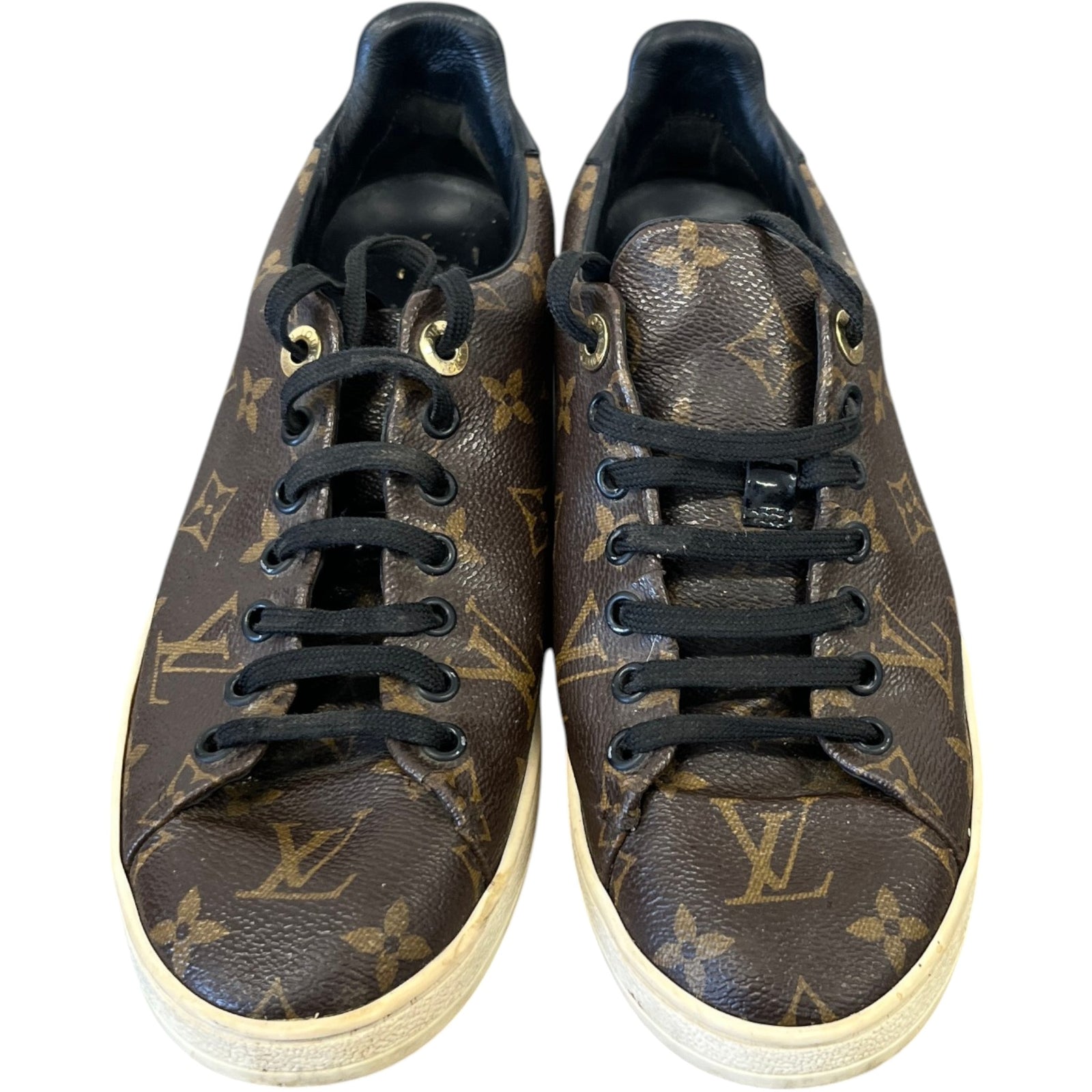Women's Frontrow Low Trainers Brown Size EU 38 / UK 5 - Photo 6
